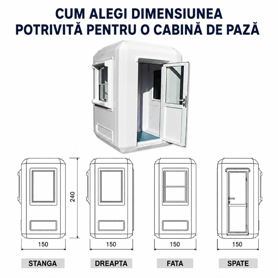 Cabina paza livrare Romania