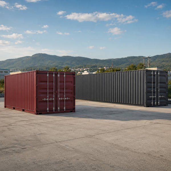 Containere solide de 6 si 12 metri